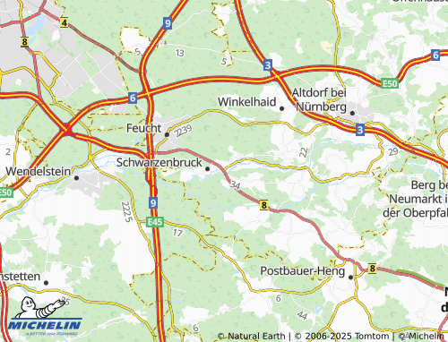 MICHELIN Ochenbruck map - ViaMichelin