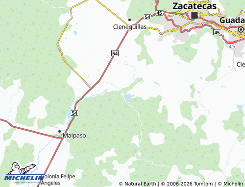 Mapa MICHELIN Las Chilitas - ViaMichelin