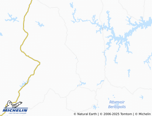 MICHELIN Nenenlândia map - ViaMichelin