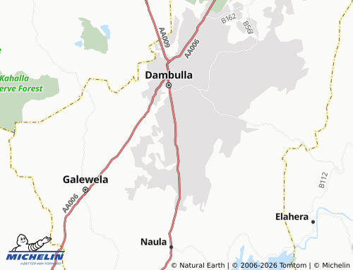 Mappa MICHELIN Moragollewa - ViaMichelin