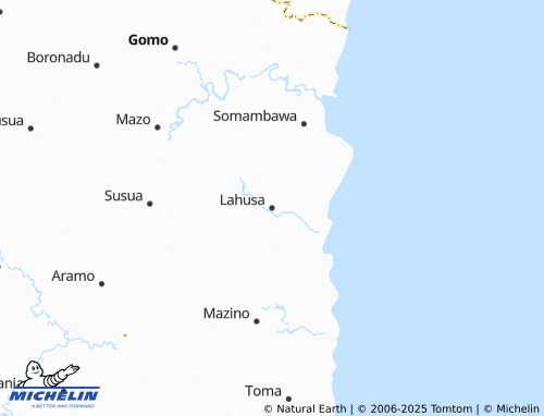MICHELIN Lahusa map - ViaMichelin