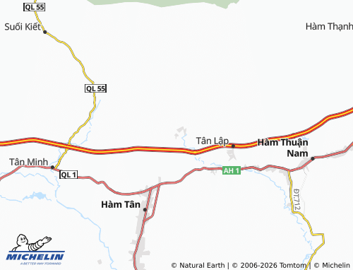 Mapa MICHELIN Sông Phan - ViaMichelin
