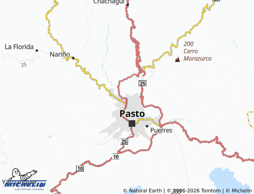 MICHELIN Morasurco map - ViaMichelin
