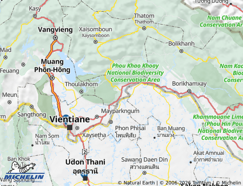 Mapa MICHELIN Thaphabath - ViaMichelin