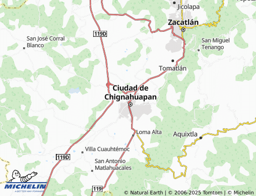 MICHELIN La Inmaculada map - ViaMichelin