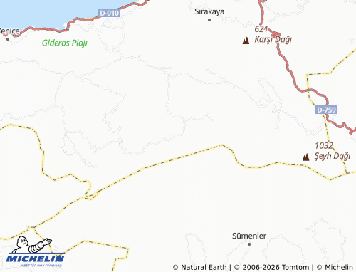 Mapa MICHELIN Menük - ViaMichelin