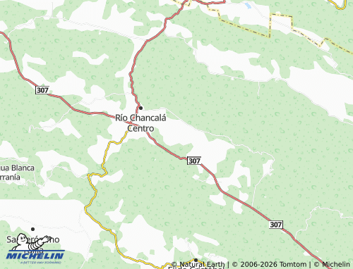 Mappa MICHELIN Ejido San José Chancala - ViaMichelin