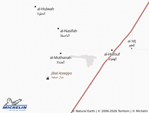 MICHELIN-Landkarte Al Huwaymil - ViaMichelin