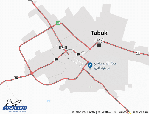 MICHELIN Faisaliyah North map - ViaMichelin