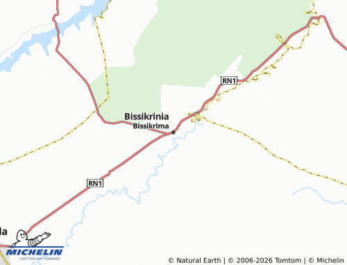Mappa MICHELIN Bissikrima - ViaMichelin