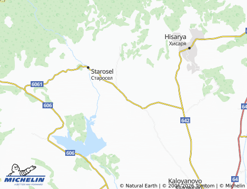 Mappa MICHELIN Panicheri - ViaMichelin
