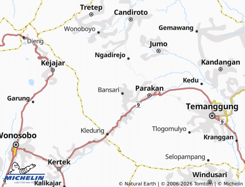 Carte MICHELIN Bansari - ViaMichelin