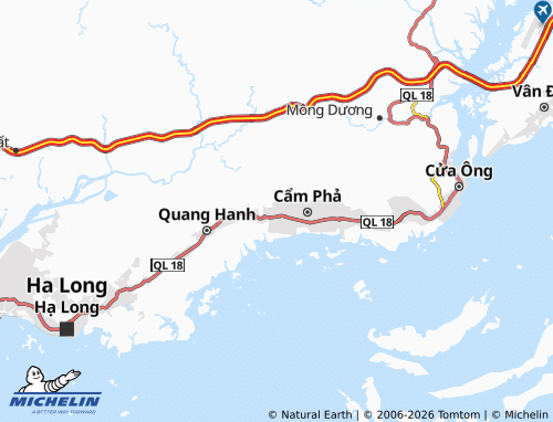 Mapa MICHELIN Cẩm Thạch - ViaMichelin
