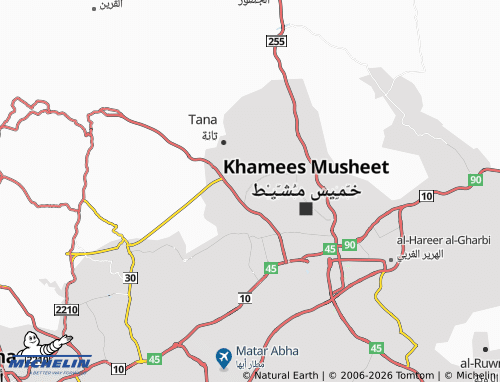 MICHELIN-Landkarte al-Mustaqbal - ViaMichelin