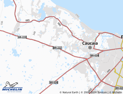 MICHELIN Genipabú map - ViaMichelin