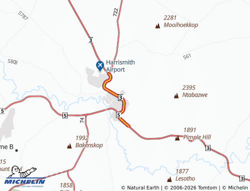 Mappa MICHELIN Westerson - ViaMichelin