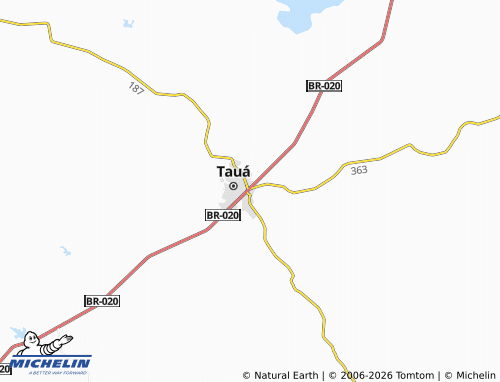 MICHELIN Bezerra de Souza map - ViaMichelin