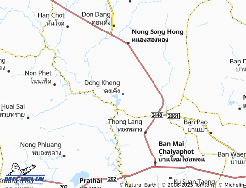 MICHELIN Dong Kheng map - ViaMichelin