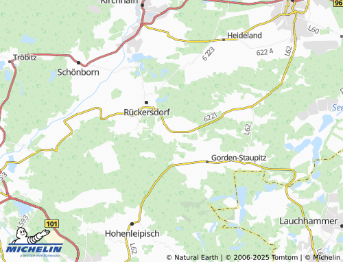 MICHELIN Oppelhain map - ViaMichelin
