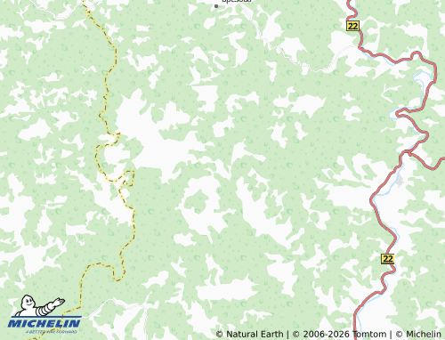 Mapa MICHELIN Kruševica - ViaMichelin