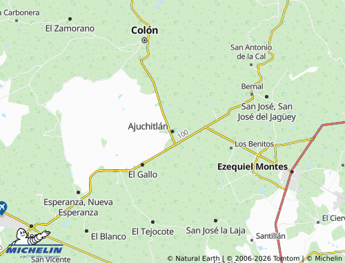 Mappa MICHELIN Ajuchitlán - ViaMichelin