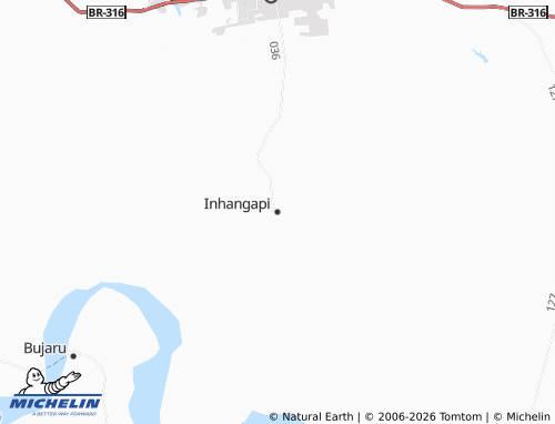 MICHELIN-Landkarte Inhangapi - ViaMichelin