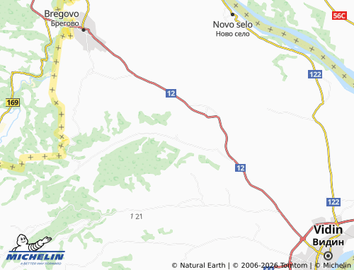 MICHELIN Tiyanovtsi map - ViaMichelin