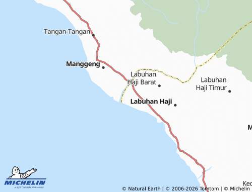 Mapa MICHELIN Suak Lokan - ViaMichelin