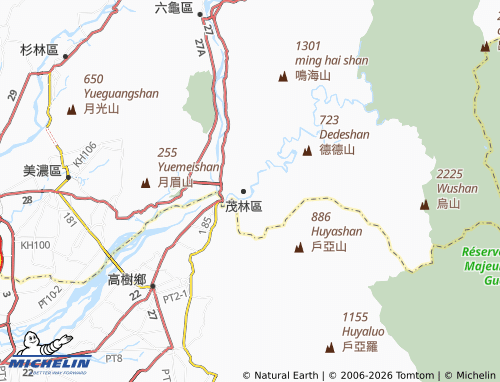 MICHELIN Maolingu map - ViaMichelin