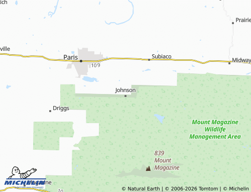 Mapa MICHELIN Johnson - ViaMichelin