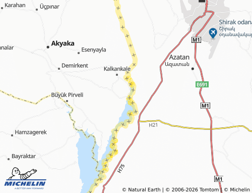 Mappa MICHELIN Çetindurak - ViaMichelin