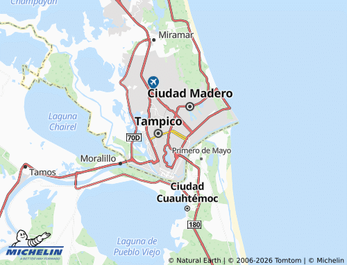 Mapa MICHELIN Ricardo Flores Magón - ViaMichelin