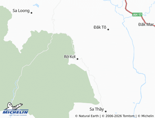 Mapa MICHELIN Rơ Kơi - ViaMichelin