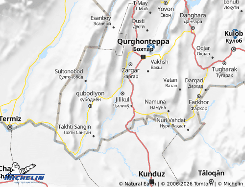 Mapa MICHELIN Dusti - ViaMichelin