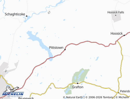 Kaart MICHELIN Pittstown - ViaMichelin