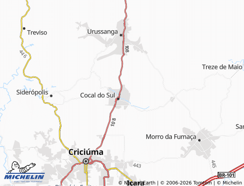 Mapa MICHELIN Horizonte - ViaMichelin