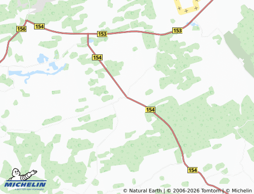 Mapa MICHELIN Kruopiai - ViaMichelin