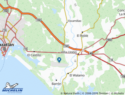 Mappa MICHELIN El Vainillo - ViaMichelin