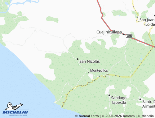 MICHELIN San Nicolás map - ViaMichelin