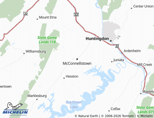 Mappa MICHELIN McConnellstown - ViaMichelin
