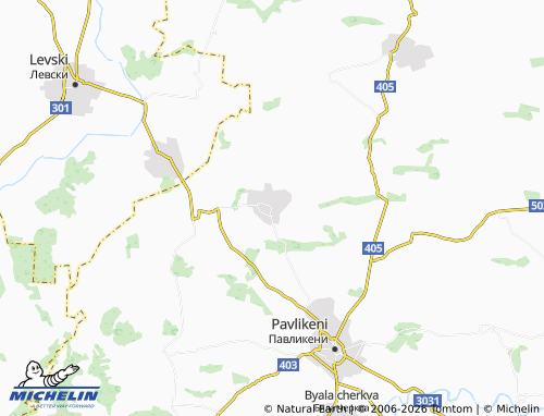 Mappa MICHELIN Nedan - ViaMichelin