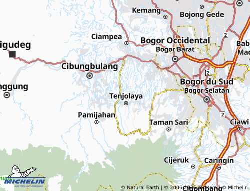 MICHELIN Cibitung Tengah map - ViaMichelin