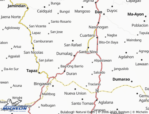 MICHELIN Concepcion map - ViaMichelin