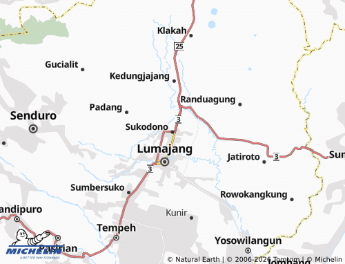 MICHELIN Sukodono map - ViaMichelin