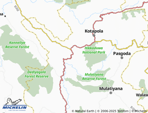 MICHELIN Aluwana map - ViaMichelin