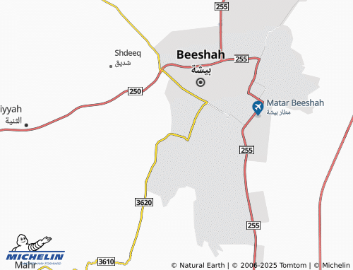 MICHELIN Al Bawadi map - ViaMichelin