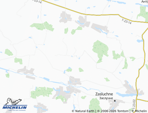Carte MICHELIN Mala Klitna - ViaMichelin