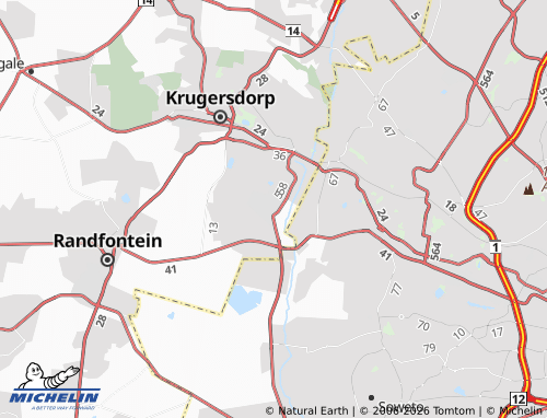 MICHELIN-Landkarte Chamdor - ViaMichelin