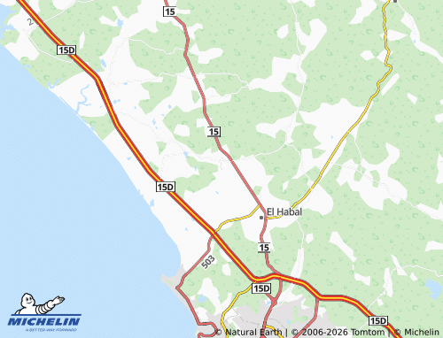 MICHELIN-Landkarte La Garrapata - ViaMichelin
