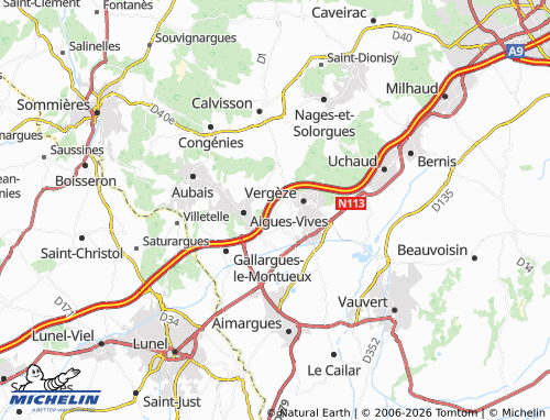 MICHELIN Mus map - ViaMichelin
